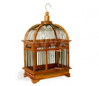 Klatka dla ptaków, drewniana klatka - AWAI - 3184701439 - oficjalne  archiwum Allegro