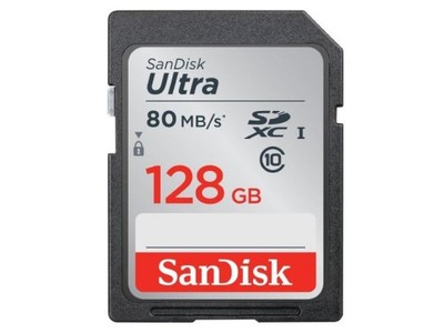 Karta pamięci SanDisk Ultra SDXC 128GB UHS-I Cl10
