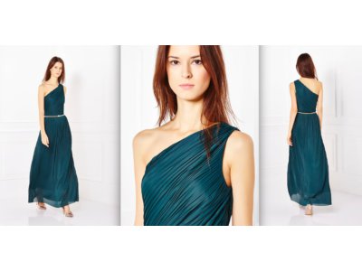 MOHITO sukienka butelkowa zieleń 38 M NOWA maxi - 6681711362 - oficjalne  archiwum Allegro