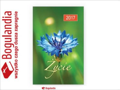 Kalendarz 2017 - kieszonkowy Życie 4 - kwiatek