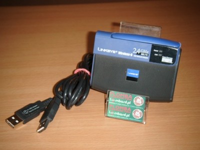 KARTA SIECIOWA LINKSYS WUSB11 + KABEL USB