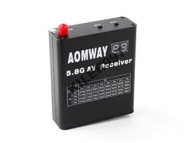 Odbiornik FPV AOMWAY 5.8GHz, nagrywarką DVR - NOWA