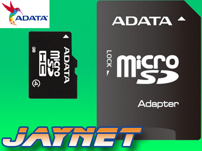 ADATA 4GB micro SDHC 4 GB Class 4 microSD +adap SD