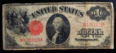 ##_ 1 dolar 1917 USA Stany One Dollar