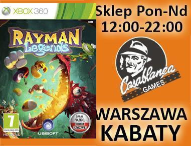 GRA RAYMAN LEGENDS PL XBOX360 Warszawa SKLEP X360