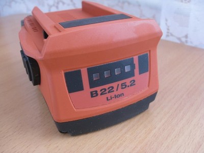 Bateria akumulator Hilti B22/5.2 Ah 22 V. bcm. - 6651402164 - oficjalne  archiwum Allegro