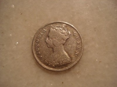 Hong-Kong 10 cents 1898