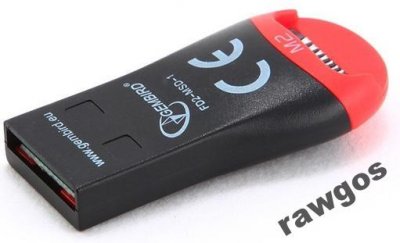 MINI CZYTNIK KART PAMIECI MicroSD na USB * GEMBIRD