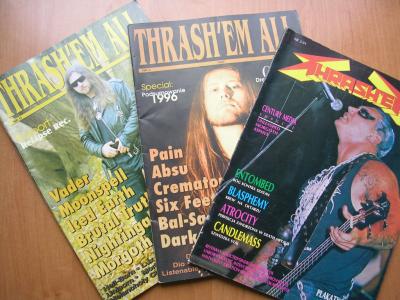 3 x THRASH'EM ALL   2/1991 + 11/1996 + 4/1997