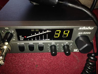 CB Stabo XM 5000 AM - 8 wat / FM- 10 wat