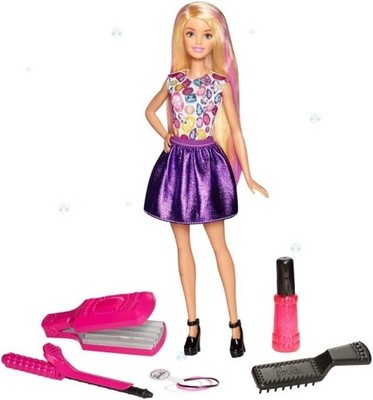 Lalka Barbie i akcesoria -  Fale i loki