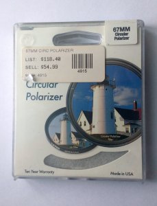 TIFFEN filtr polaryzacyjny kołowy 67mm made in USA
