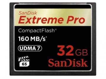 Sandisk CompactFlash Extreme Pro 32GB 160 MB/s