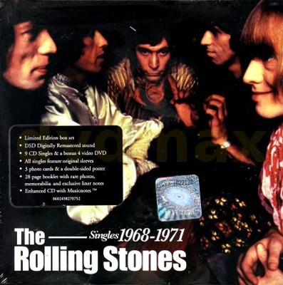 THE ROLLING STONES: THE SINGLES - VOLUME 3 9CD+DVD