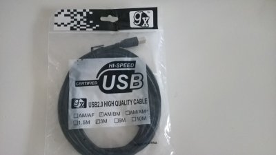 Arcade / Kabel USB / AM-BM / 3m / USB 2.0 / NOWY