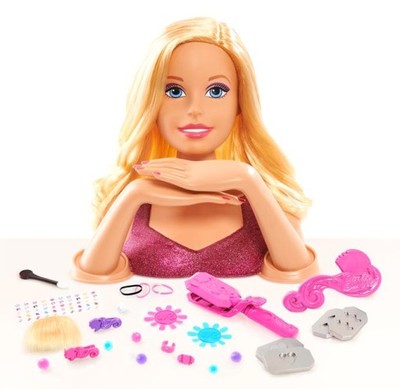 Barbie - głowa do stylizacji - blond
