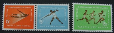 PAPUA NOWA GWINEA * 1962 MI 46-48