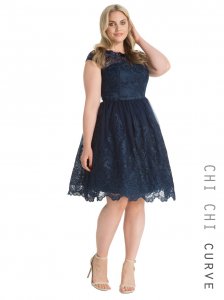 CHI CHI LONDON sukienka + size KORONKA 50 22 - 6375606365 - oficjalne  archiwum Allegro