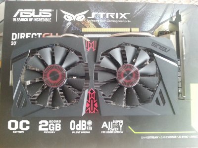 ASUS Strix GeForce GTX 960 OC 2GB GDDR5 0dB Fan