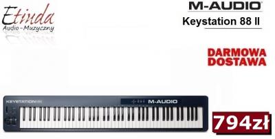 M-Audio Keystation 88 II + GRATIS!!!