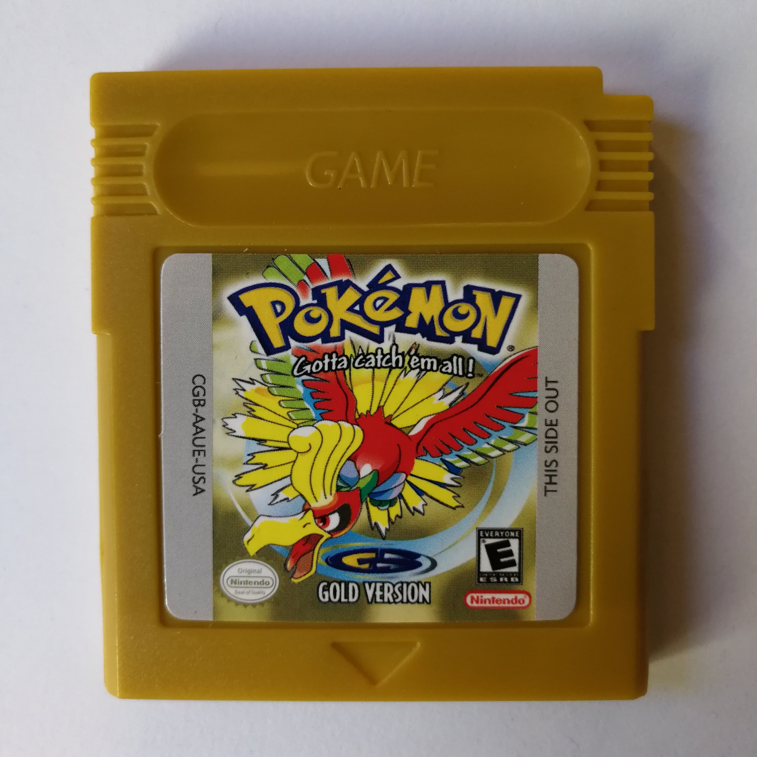 POKEMON GOLD - GameBoy Color - GBA - GBC