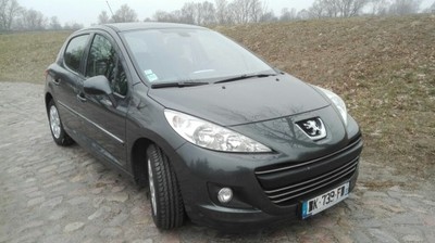 Peugeot 207 2011r 1,6 HDI 88tys klimatronik, chrom