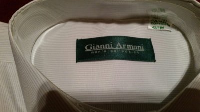 Gianni Armani 42/184 koszula krótki rękaw