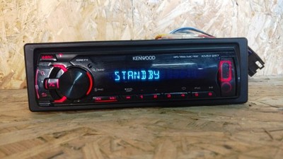 radio samochodowe kenwood kmm-257 USB AUX ISO - 6889733832 - oficjalne  archiwum Allegro