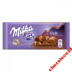 Milka Czekolada Triple Choco Cocoa 90g