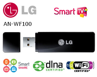Adapter bezprzewodowy Wi-Fi LAN/USB LG TV AN WF100 - 6058982098 - oficjalne  archiwum Allegro