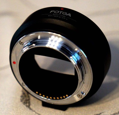 FOTGA adapter bagnetowy Sony E - Canon EF A7