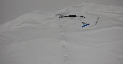 CALVIN KLEIN longsleeve XL biała elegancka koszulk