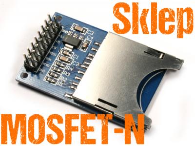 Moduł karty SD - Arduino, AVR, PIC, ARM - DIY