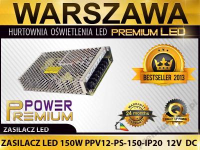 Zasilacz LED 12V 150W IP20 PPV do taśma Warszawa