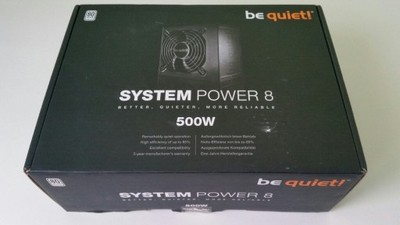 Zasilacz - be quiet! SYSTEM POWER 8 (500W)