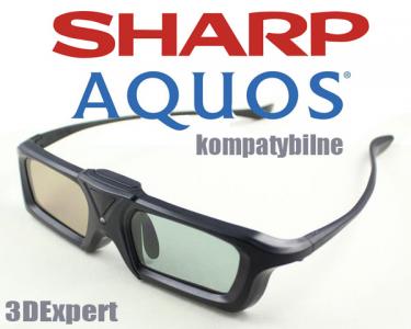 Sharp Aquos 3D OKULARY Ultra light nowy model