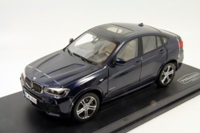 BMW X4 2014 Imperial Blue 1:18 Paragon