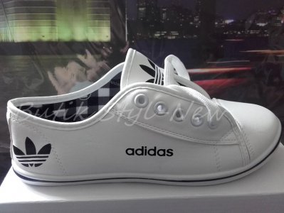 buty białe trampki ADIDAS - 6244459847 - oficjalne archiwum Allegro