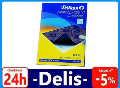 Kalka Ołówkowa Pelikan A4 100 szt. 200 H Niebieski