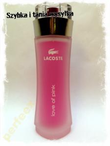 LACOSTE LOVE OF PINK 90ML  paragon TESTER