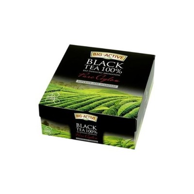 Big Active Black Tea Czarna Herbata 100% 200g 100T