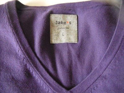 SWETER JAKE*S COTTON MIX ROZ L/XL