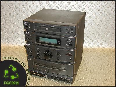 Wieża AKAI AC-MX66 CD Radio Magnetofon -uszkodzona
