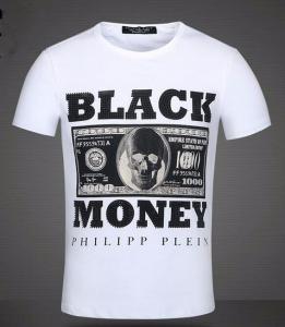 PHILIPP PLEIN T-SHIRT BLACK MONEY r.L - 5986557568 - oficjalne archiwum  Allegro