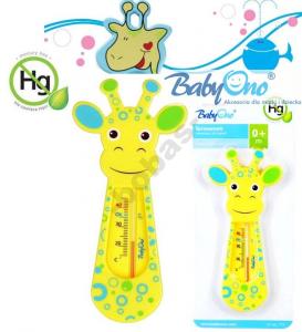 BabyOno Termometr do kąpieli Żyrafa