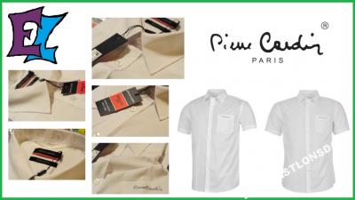 Koszula Męska Pierre Cardin biała XXXXL koł52-54cm
