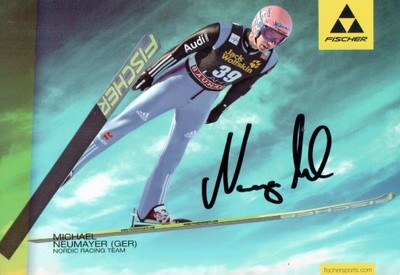 Michael Neumayer - autograf - skoki narciarskie