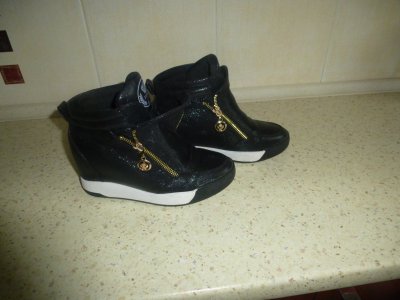 czarne buty nowe