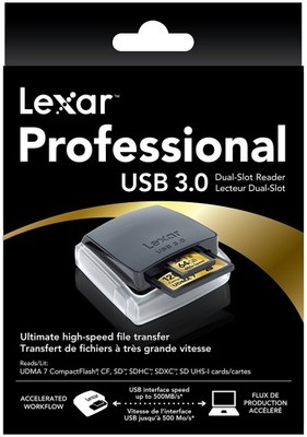 Czytnik kart Lexar Dual Slor Reader USB 3.0