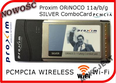 KARTA  WiFi  PCMCIA Proxim SILVER 11b/g/n NOWA FV